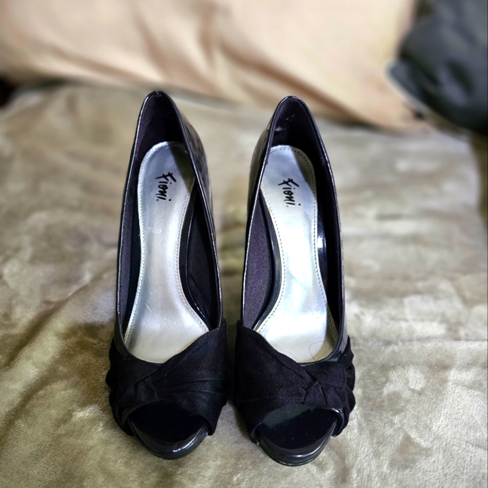 Fioni Dark Purple heels